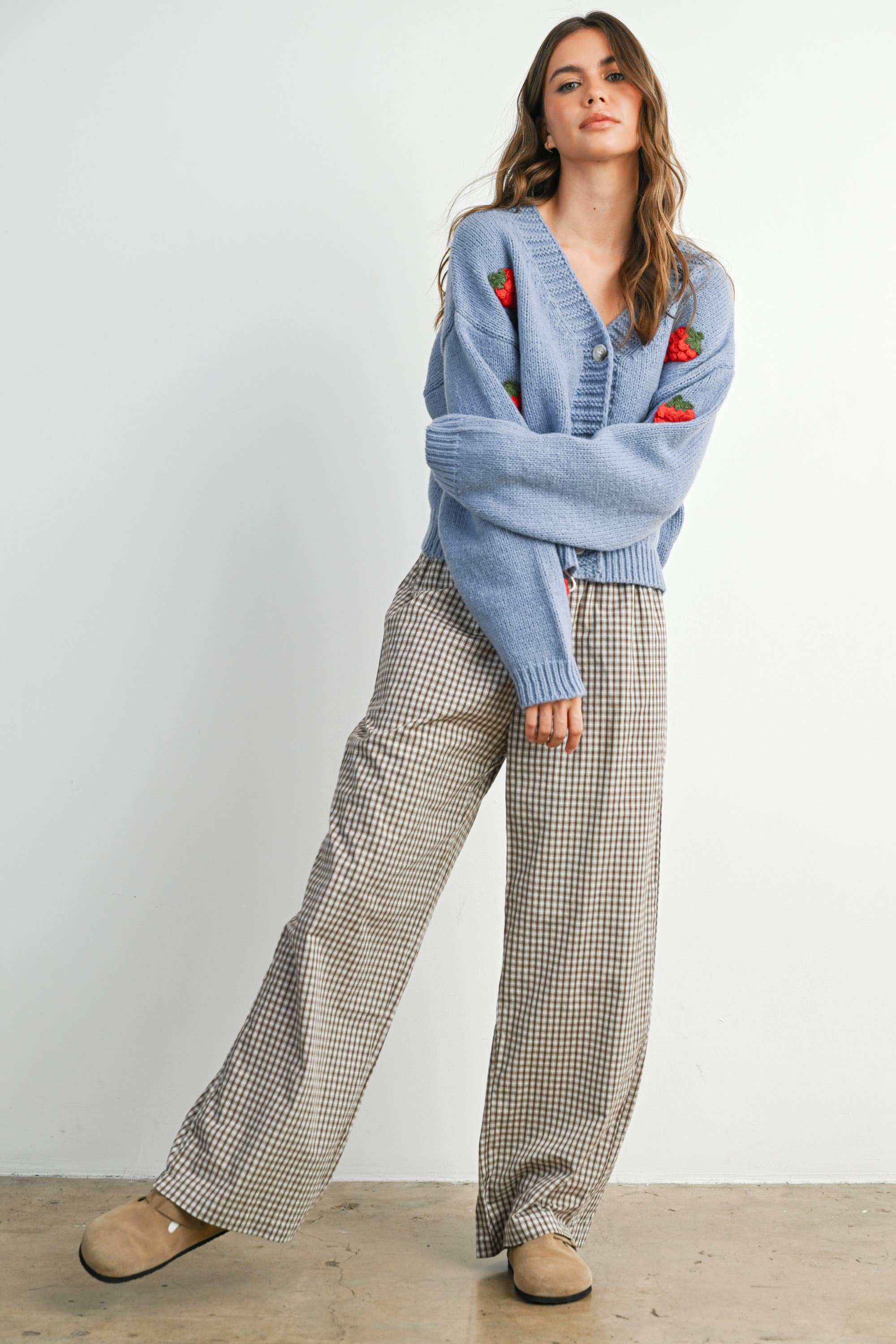 Strawberry Cardigan