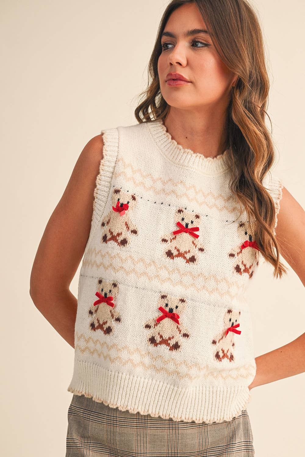 Teddy Sweater Vest