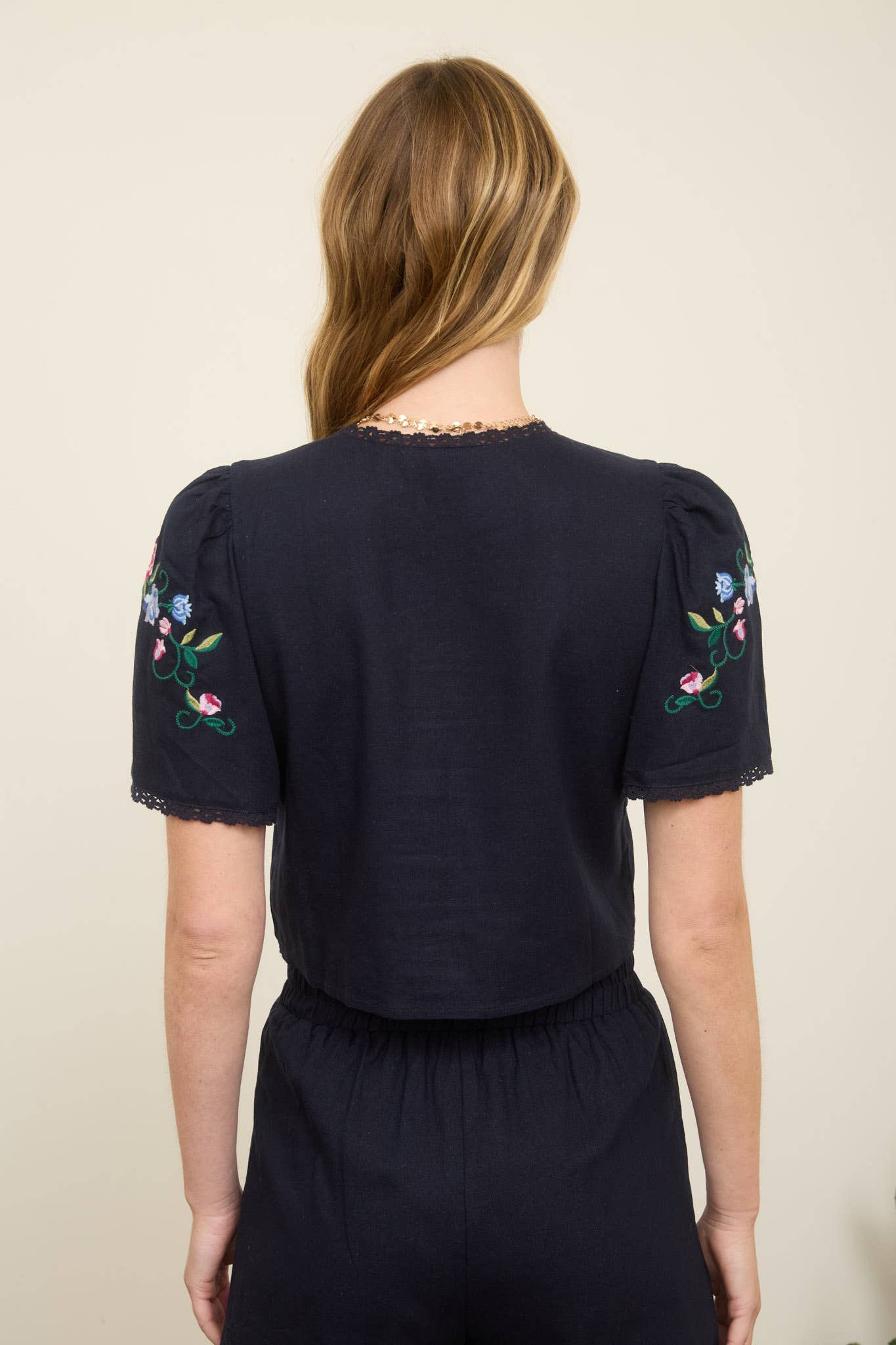 Liora Cropped Blouse