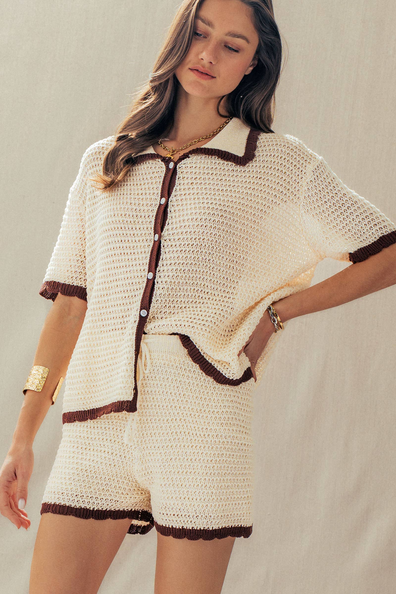 Palm Coast Knit Set