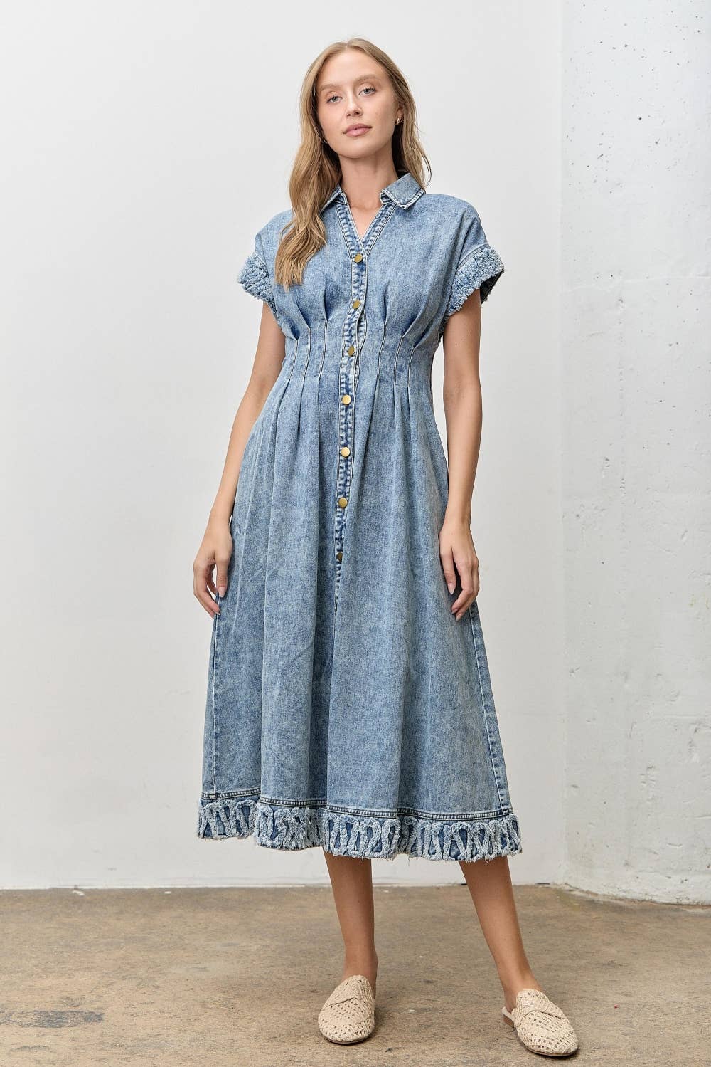 Lover’s Cove Denim Dress