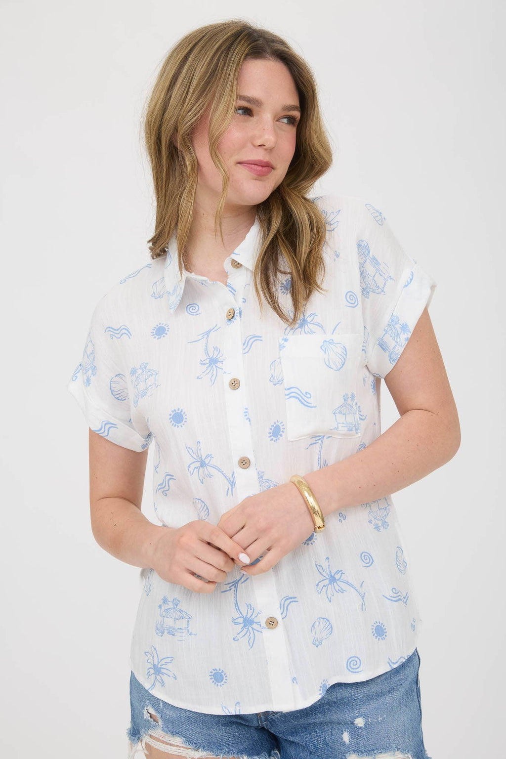 Sun Chaser Collared Shirt