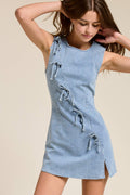 Delilah Ribbon Denim Dress