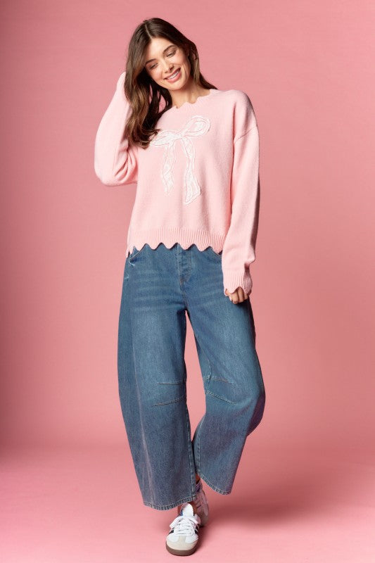 Always Bow Sweater