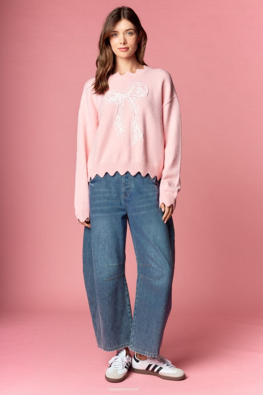 Always Bow Sweater