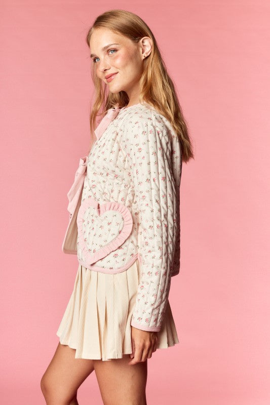 Heartstrings Quilted Jacket