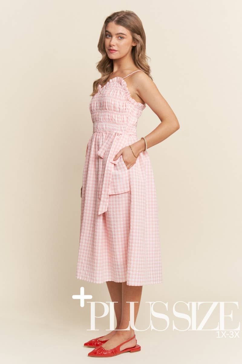 Ribbon Midi Dress