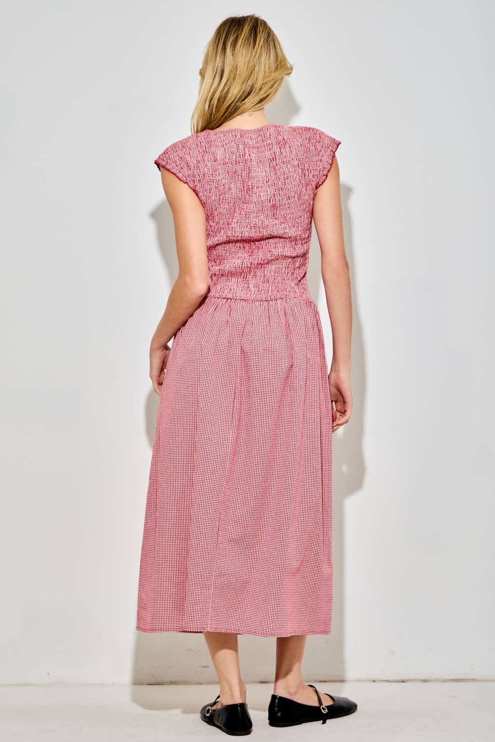 Selah Maxi Dress: Red