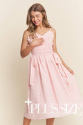 Ribbon Midi Dress