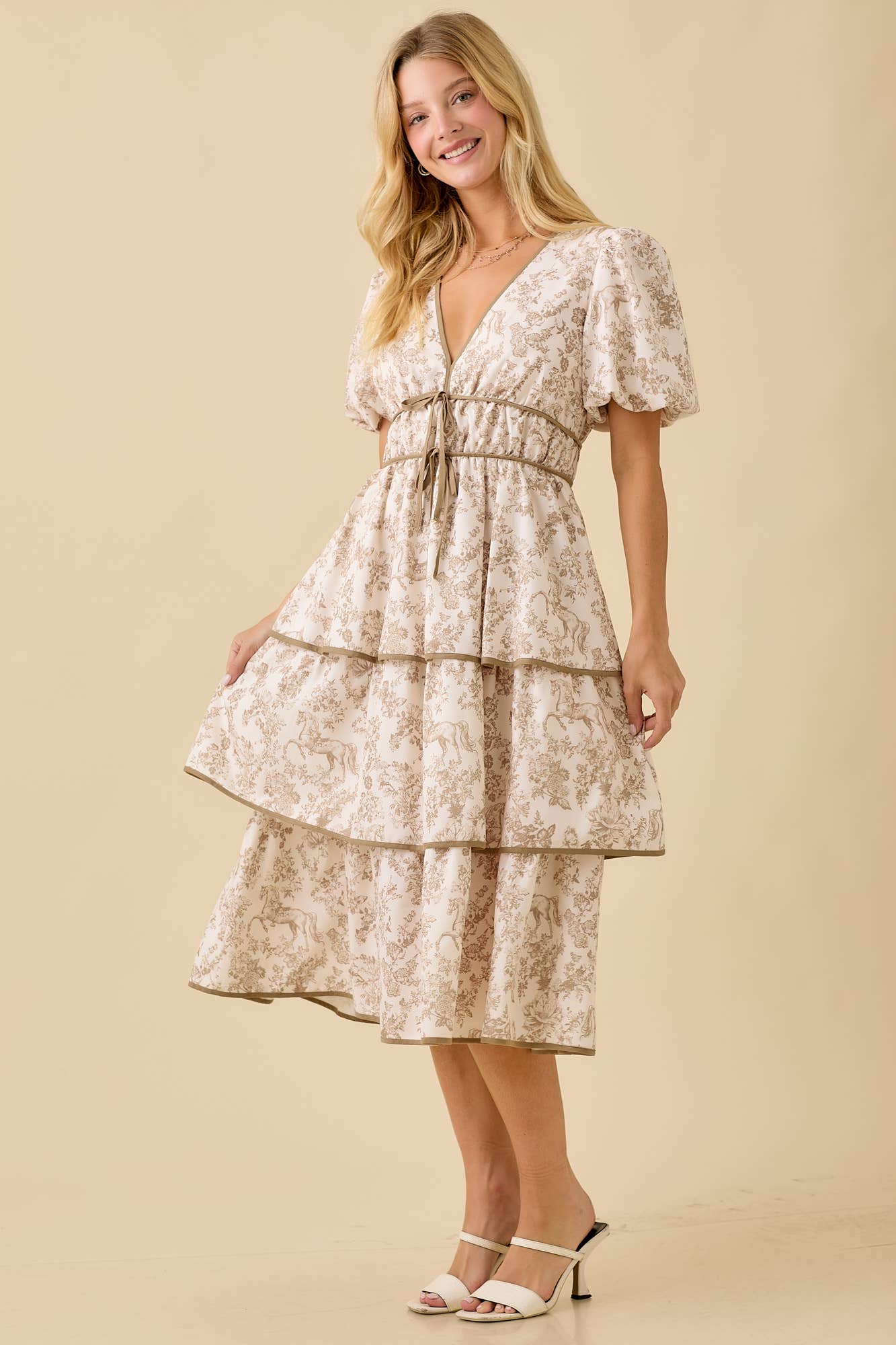 Prairie Toile Dress