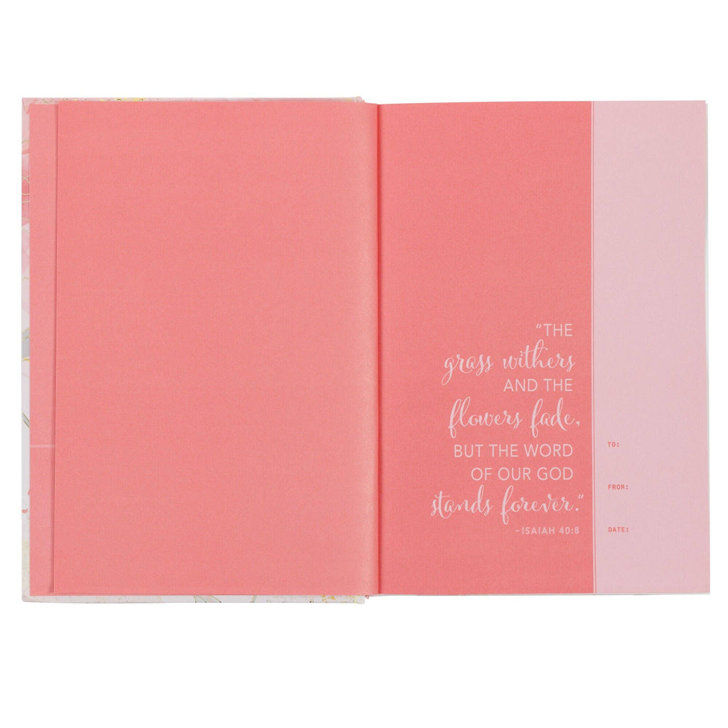 NLT Devotional Bible - Pink