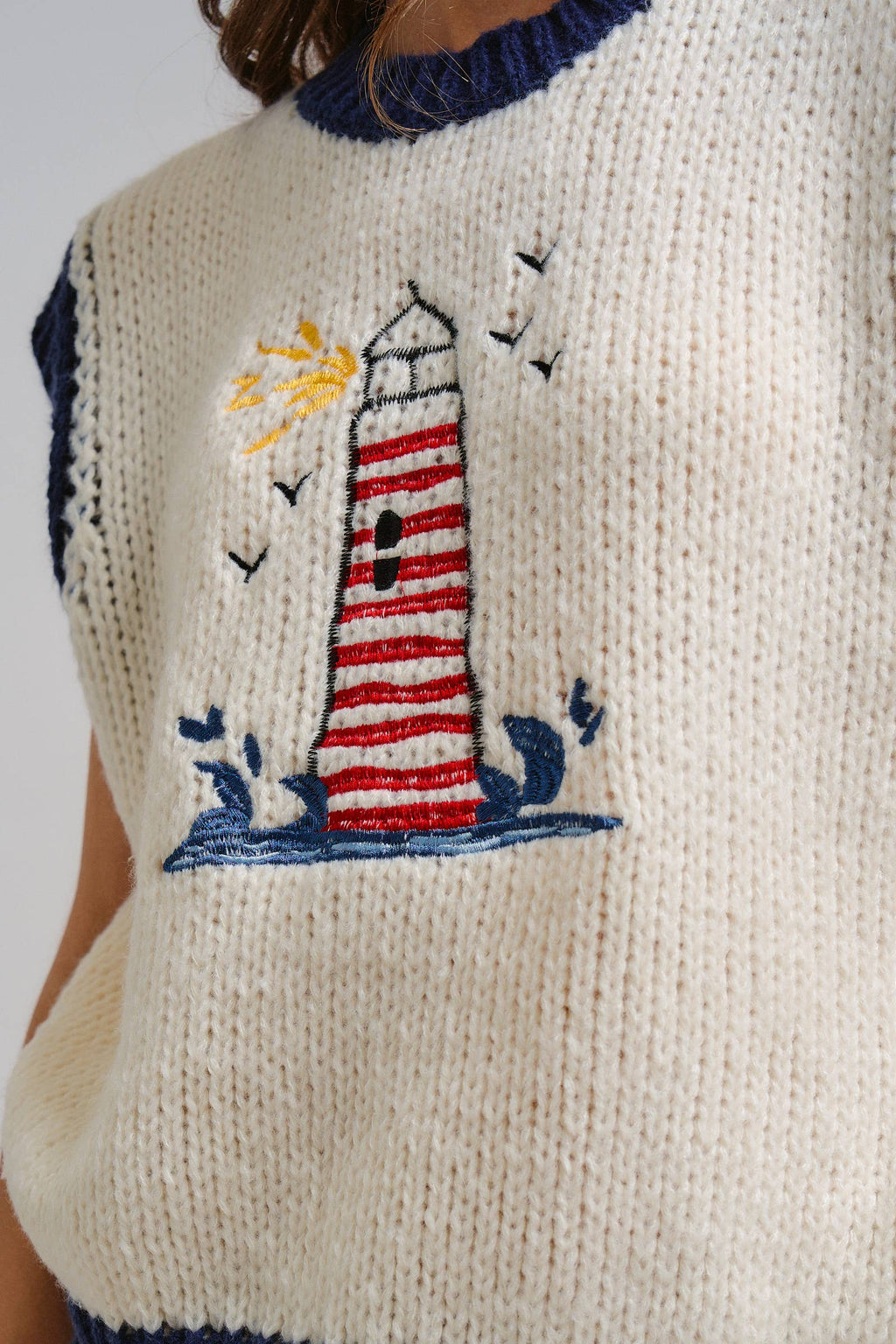 Lighthouse Sweater Vest