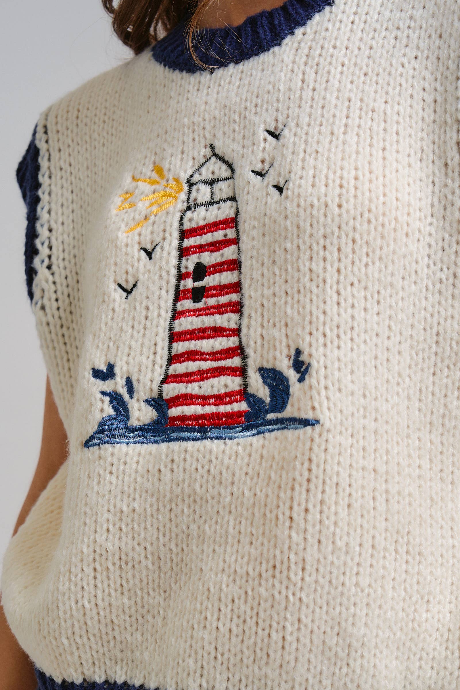 Lighthouse Sweater Vest