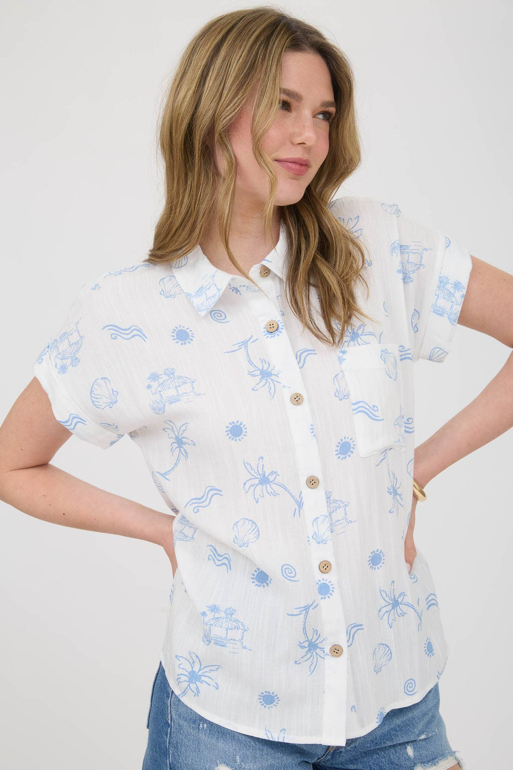 Sun Chaser Collared Shirt