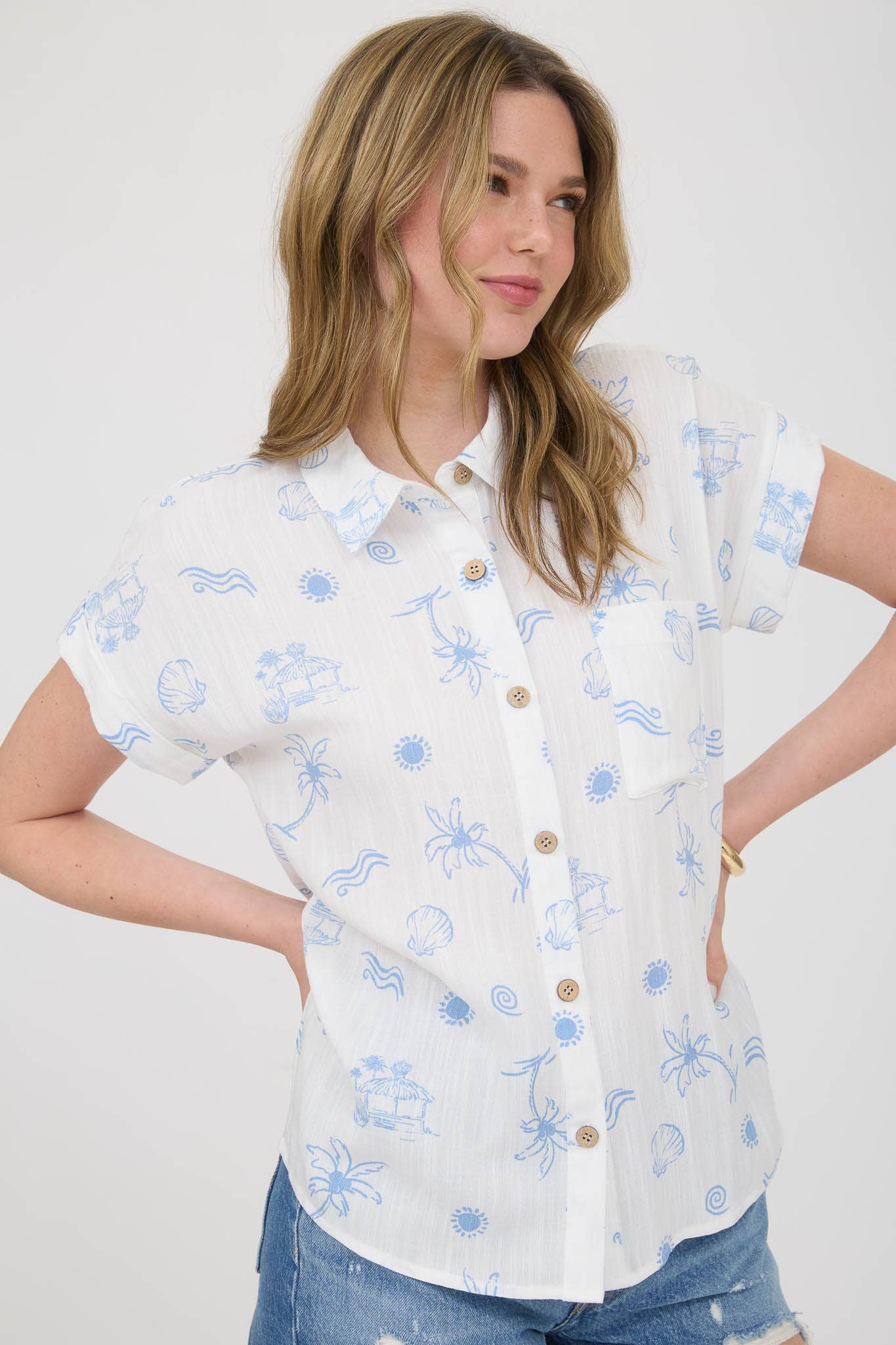 Sun Chaser Collared Shirt