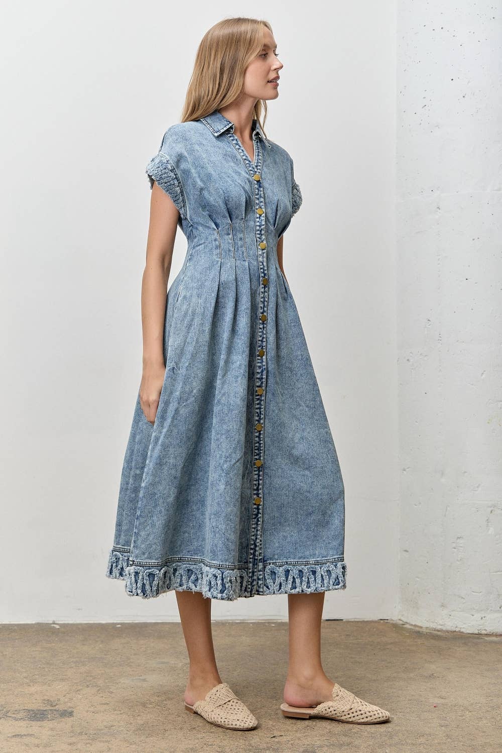 Lover’s Cove Denim Dress
