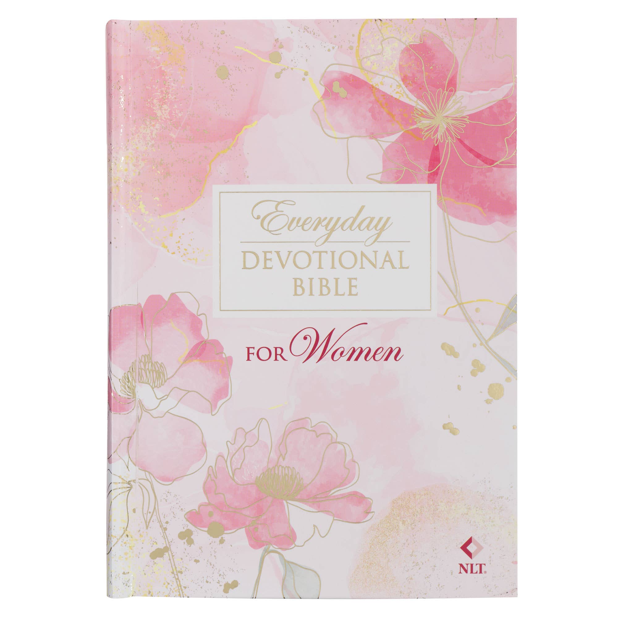 NLT Devotional Bible - Pink
