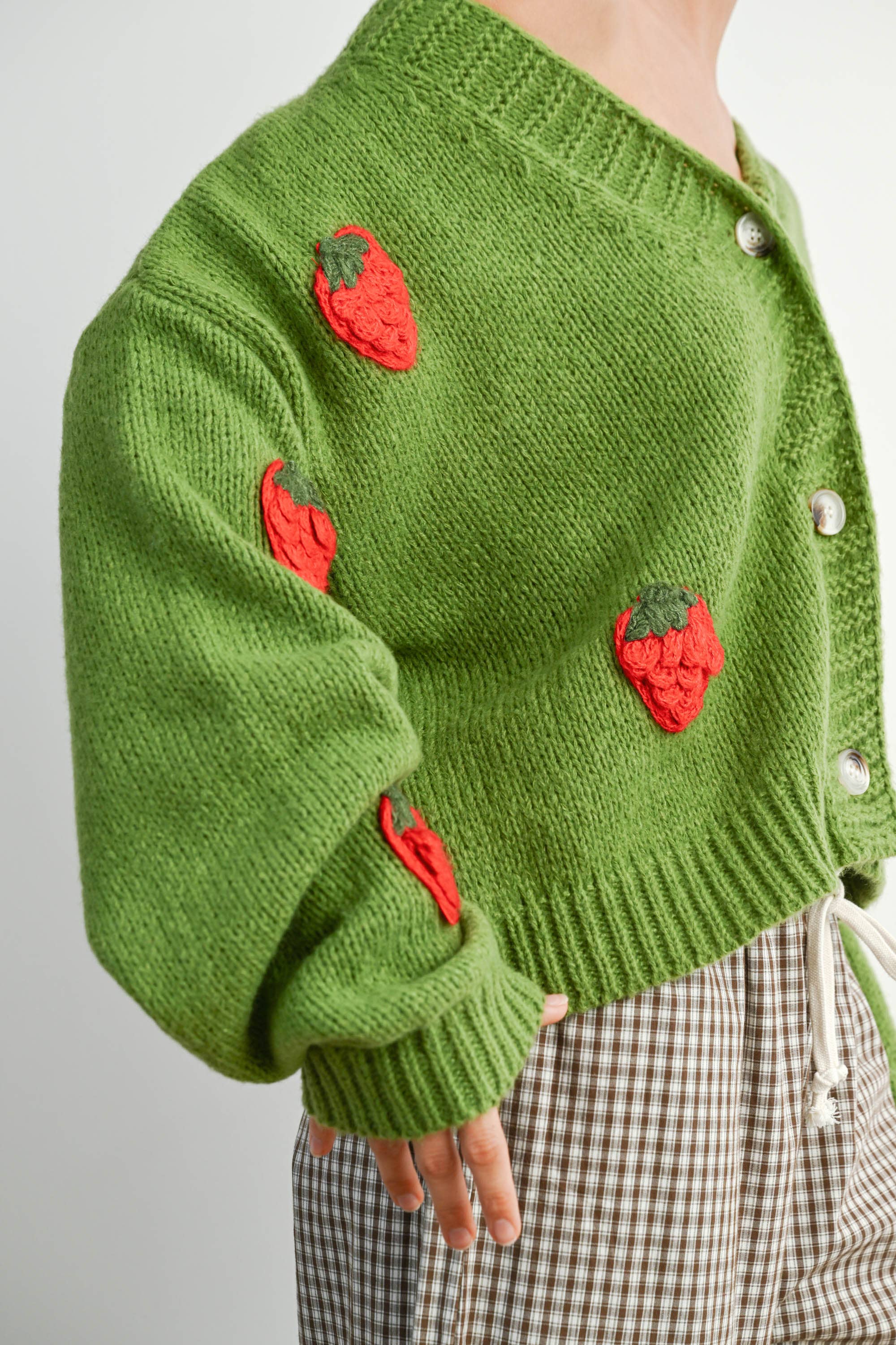 Strawberry Cardigan