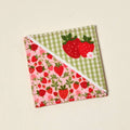 Strawberry Corner Fabric Bookmark