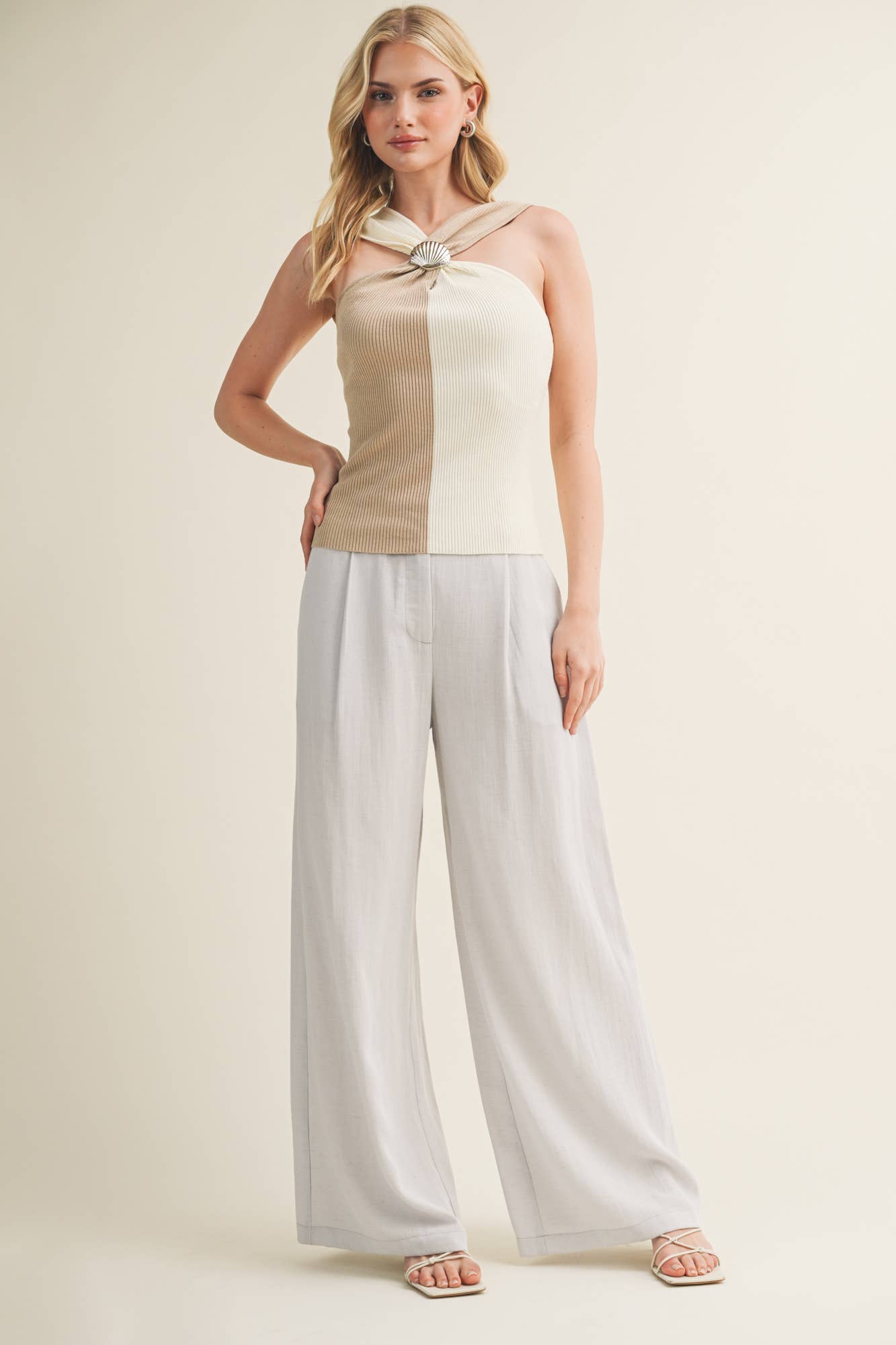 Pearl Halter Top