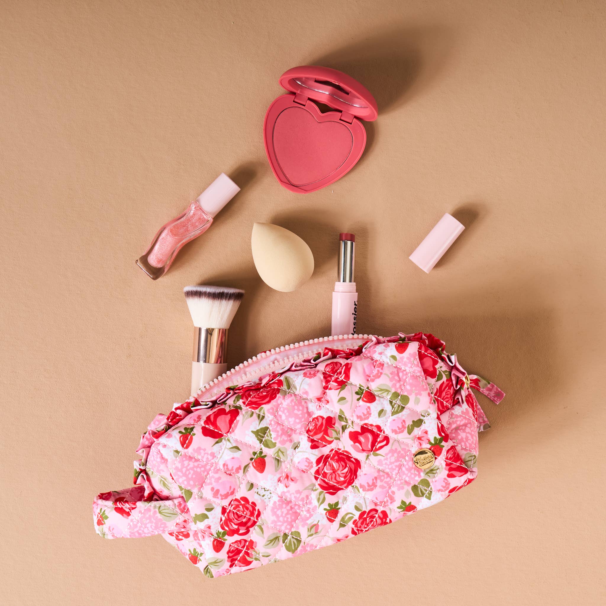 Rose Garden Cosmetic Pouch