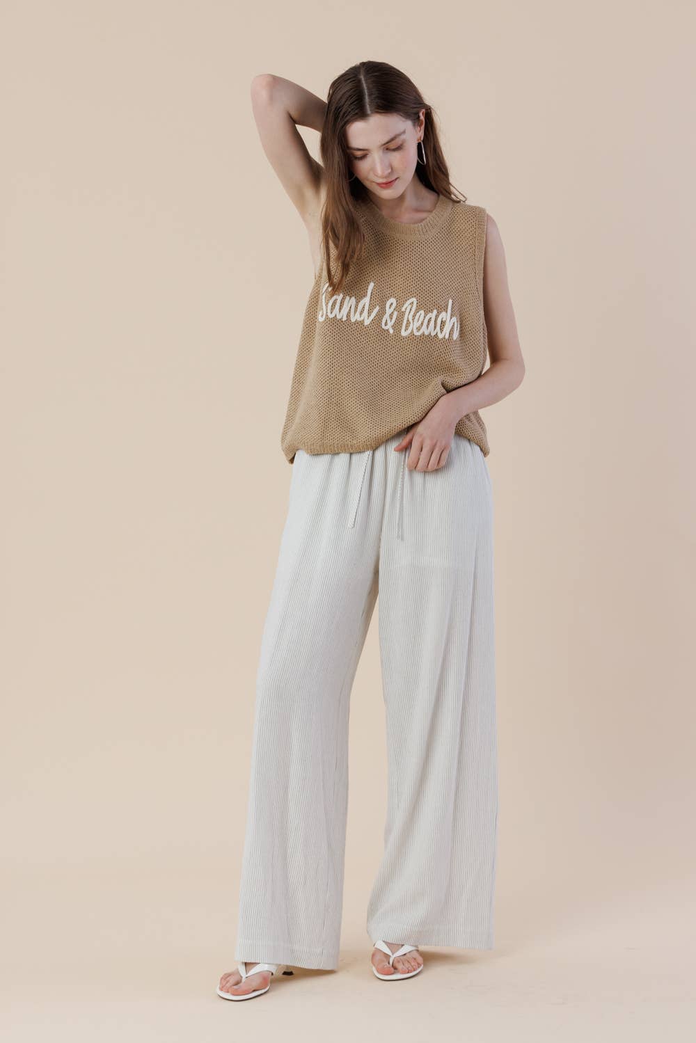 Sand & Beach Knit Vest