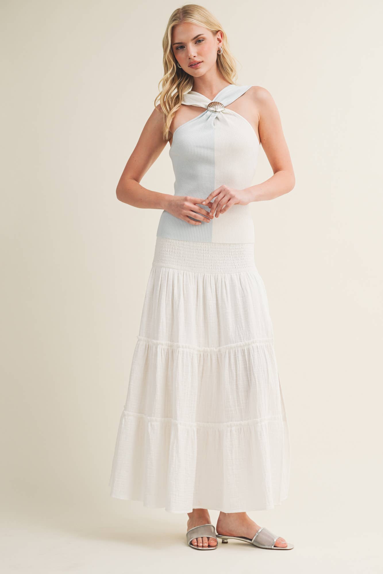 Pearl Halter Top