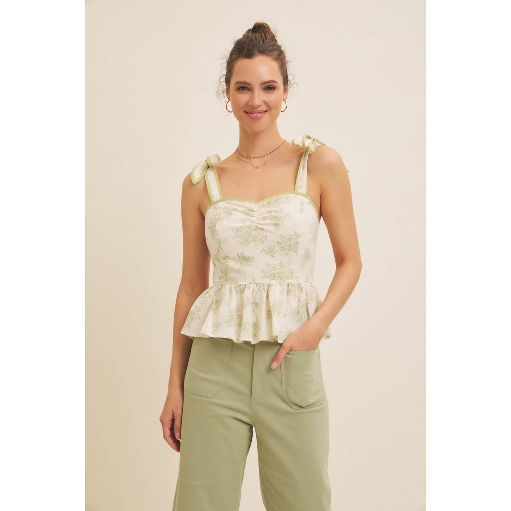 Amélie Peplum Top