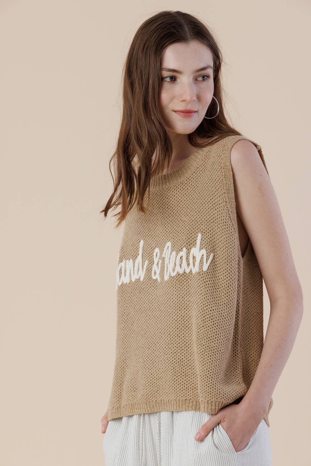Sand & Beach Knit Vest