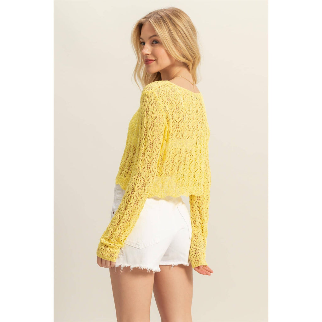 Wispy Crochet Top