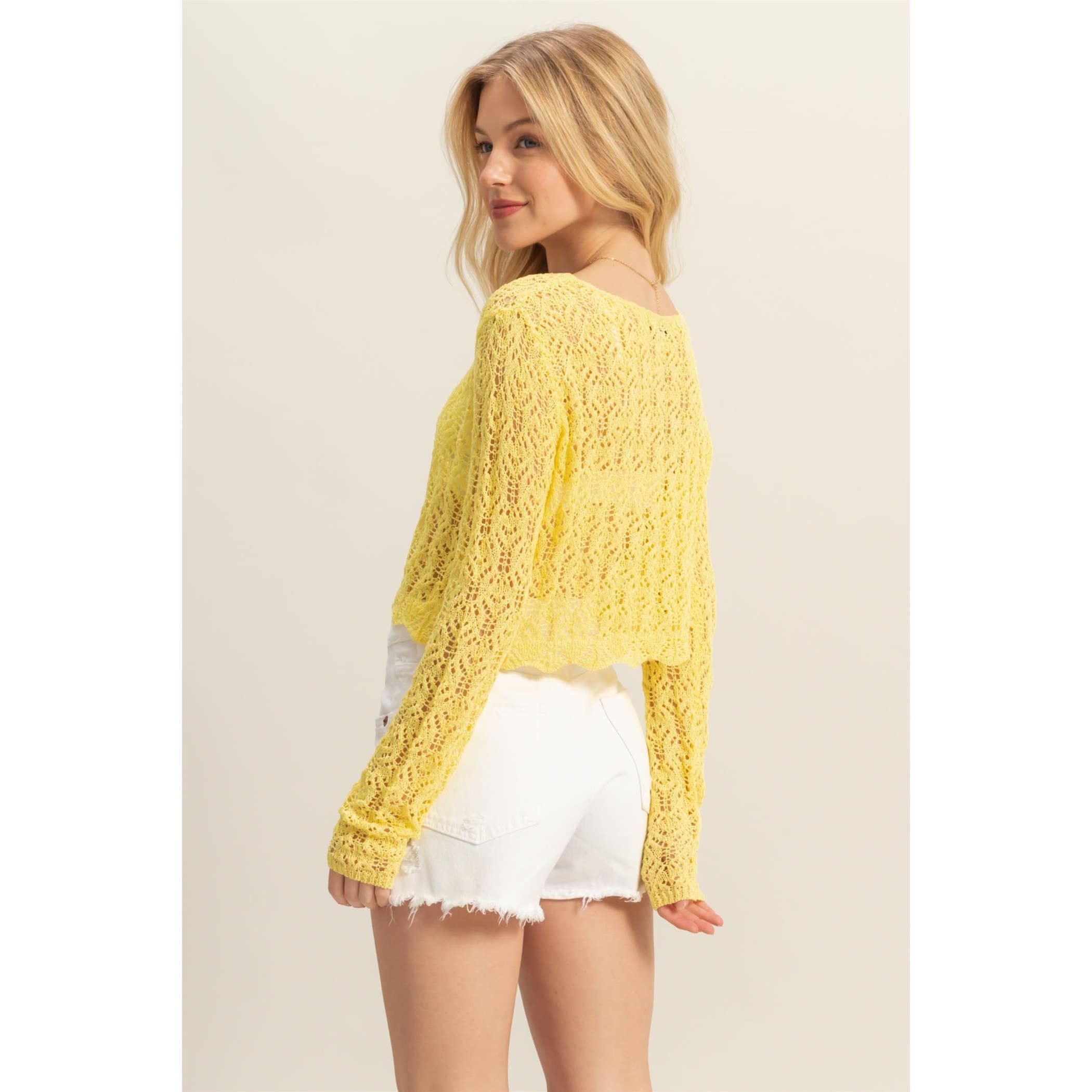 Wispy Crochet Top