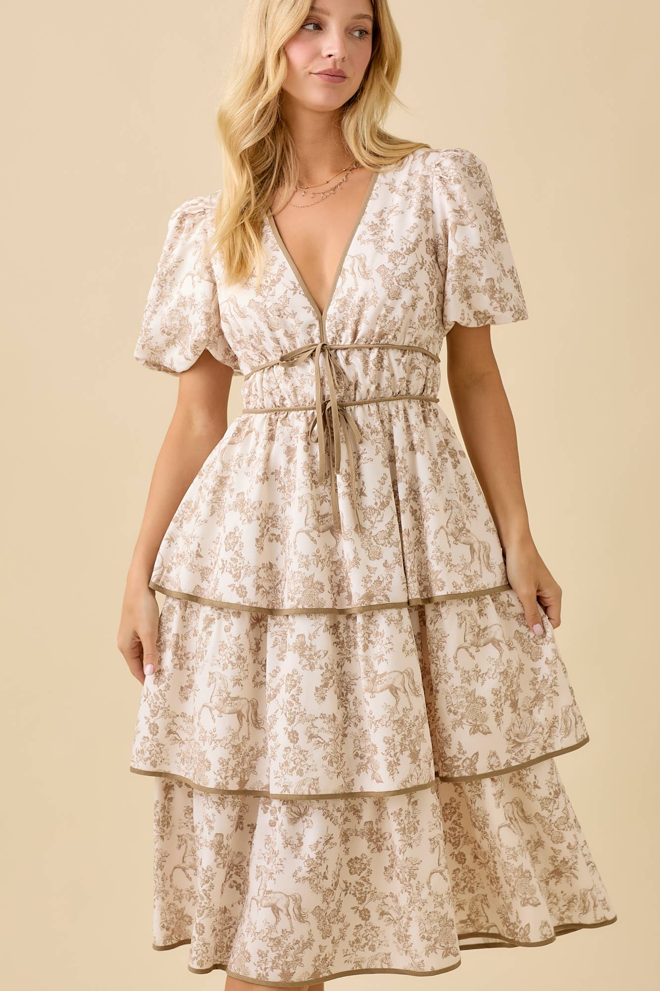 Prairie Toile Dress