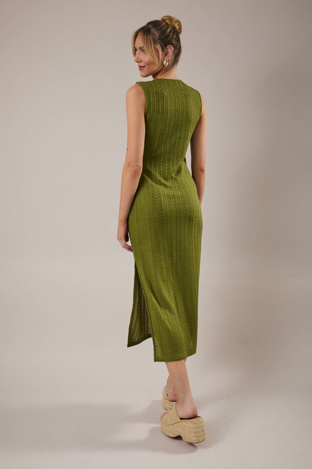 Isla Crochet Knit Dress