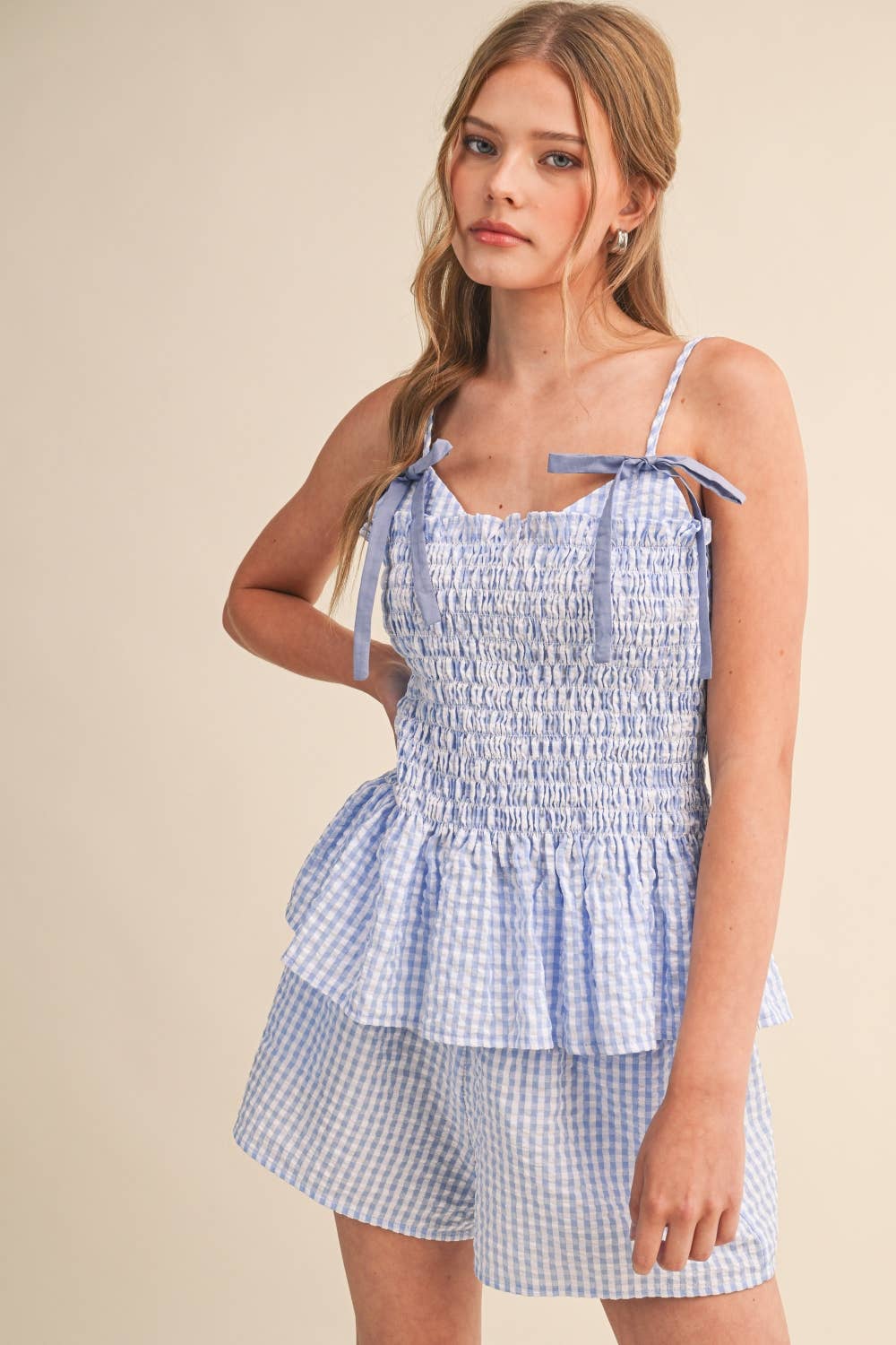 Lola Gingham Set