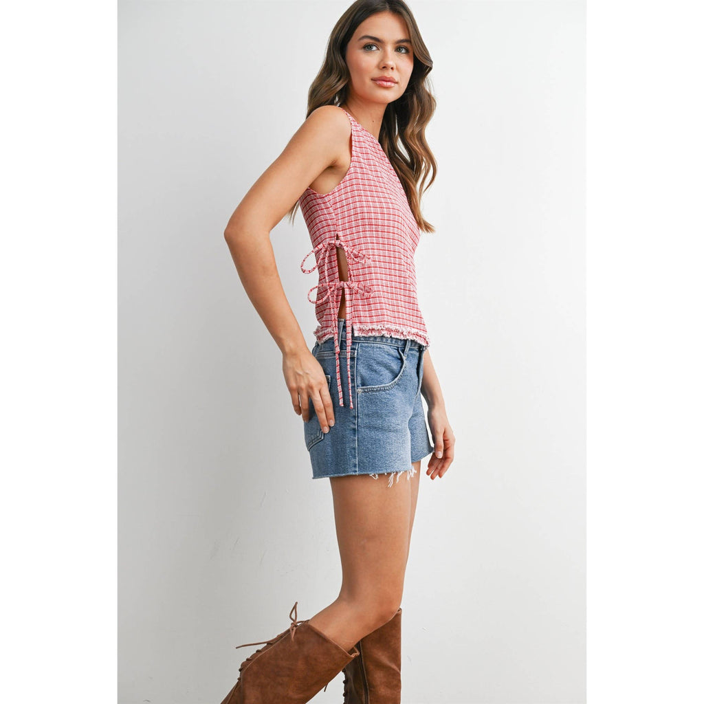 Dakota Lace Up Vest