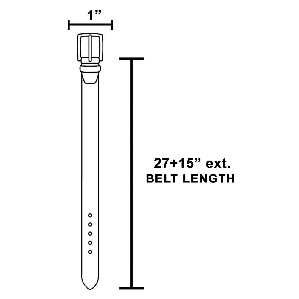 Sunset Glow Concho Belt