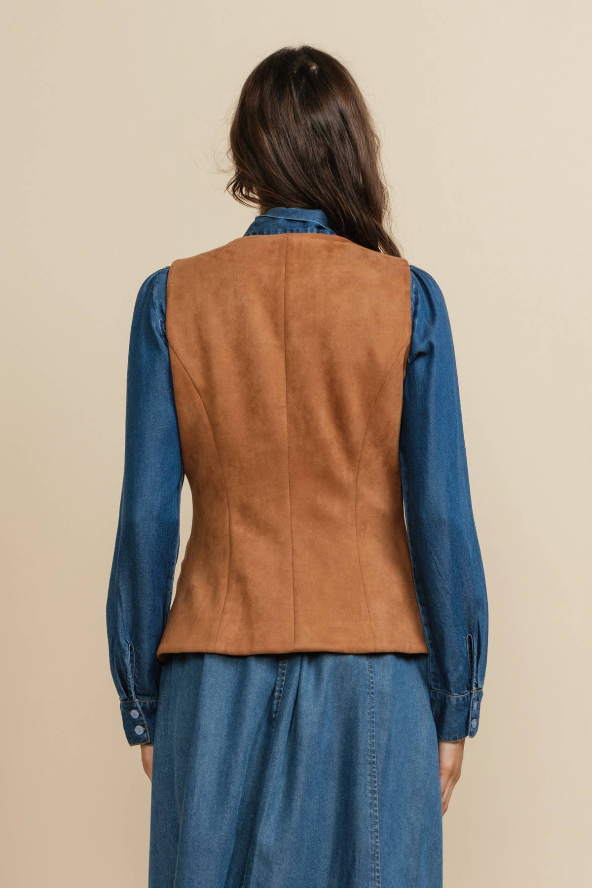 Heartland Suede Vest