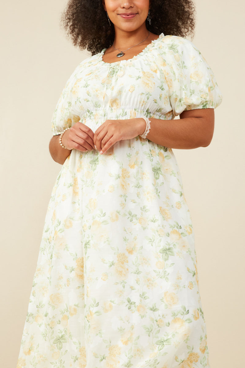 Blossom Belle Puff Sleeve Dress