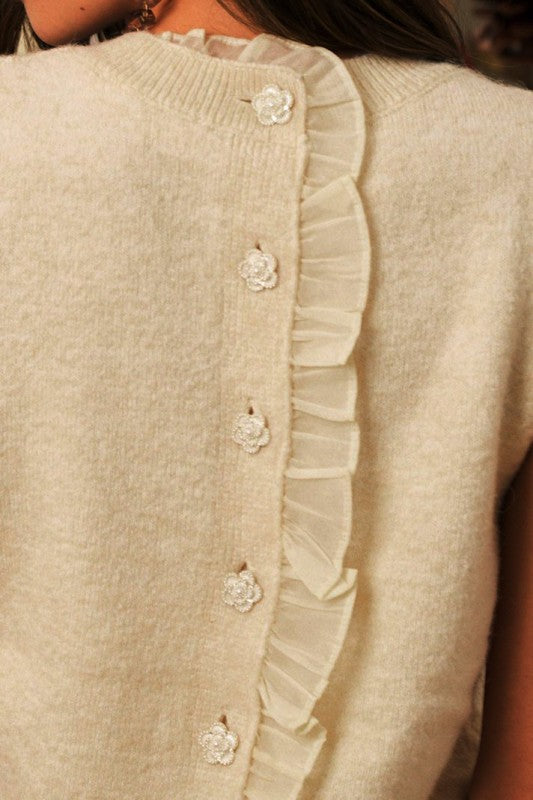 Beneath The Trail Ruffle Knit