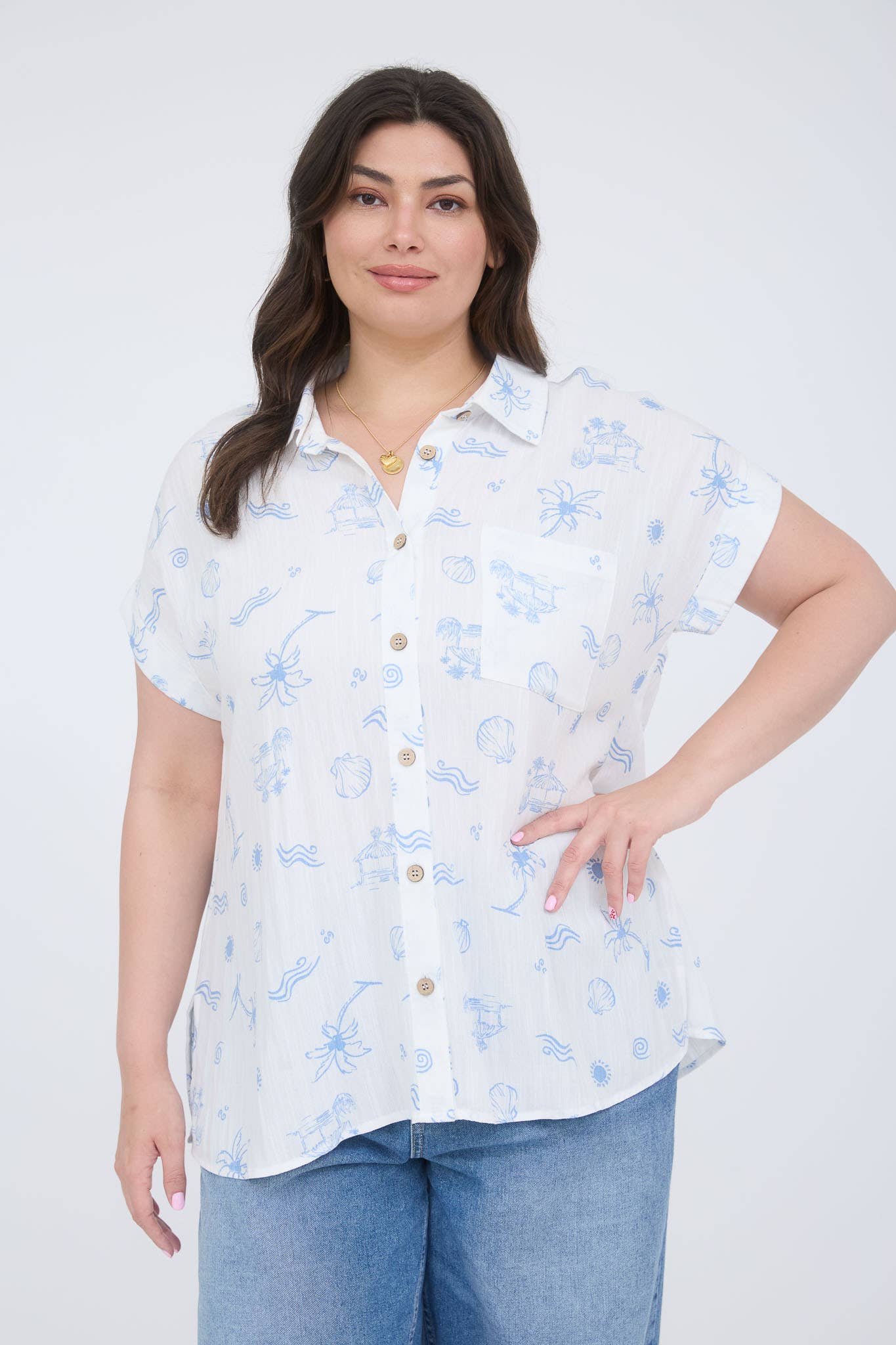 Sun Chaser Collared Shirt