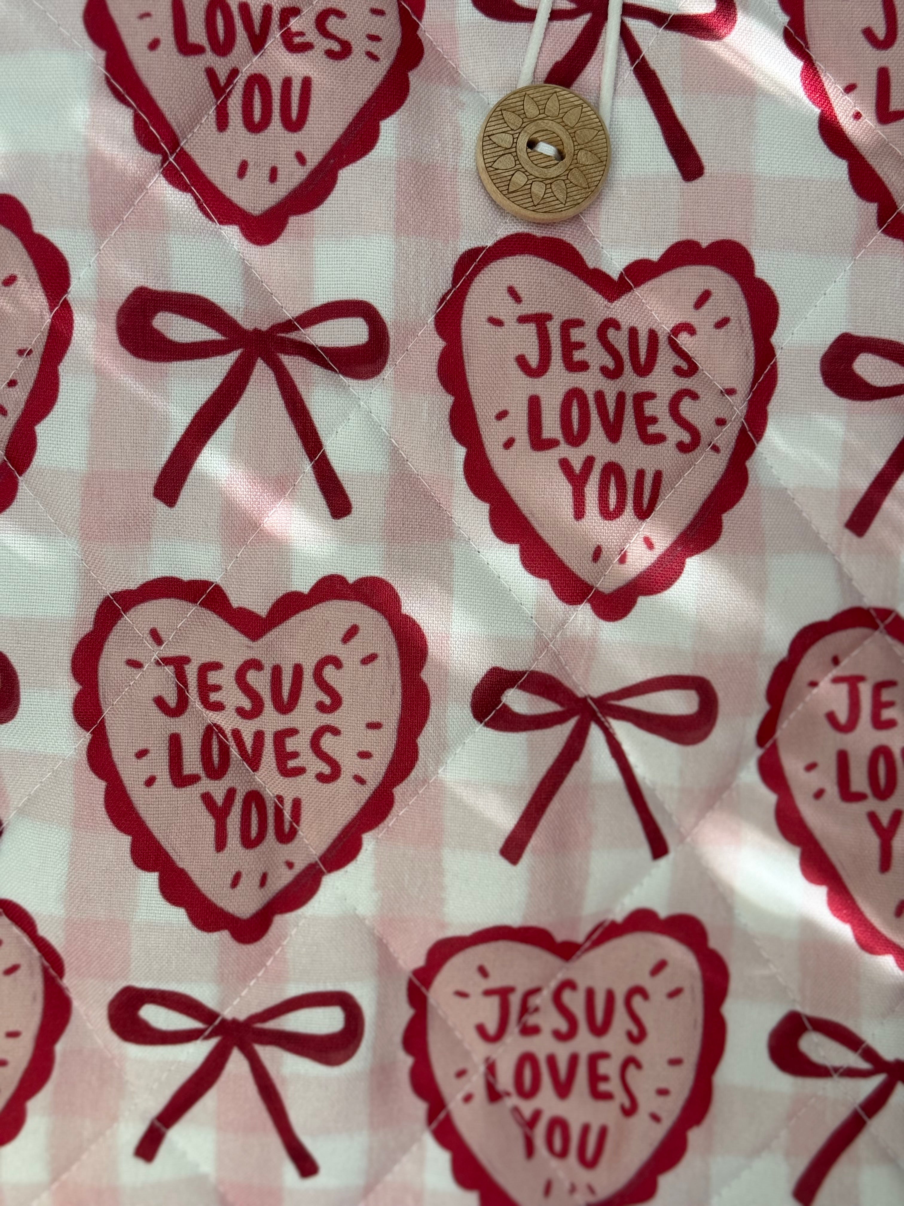 Jesus Loves You Bible Cover