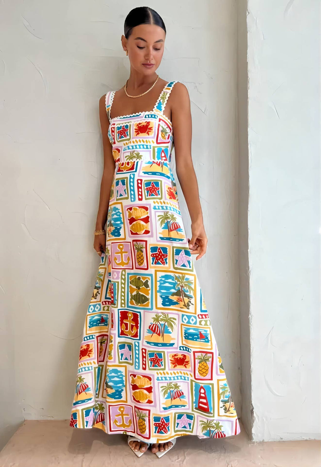 Oceana Breeze Maxi Dress