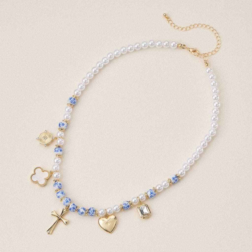Faith & Love Pearl Necklace