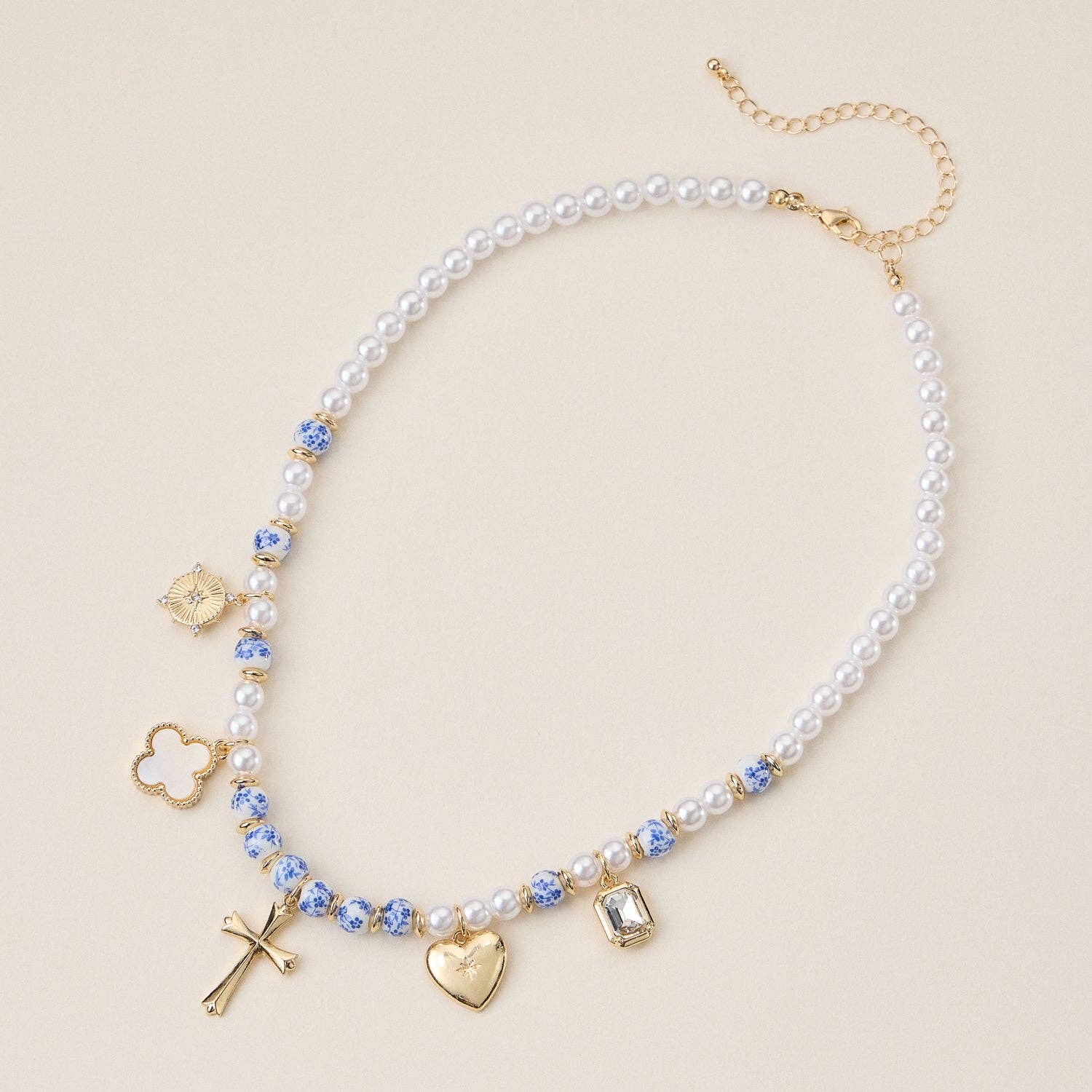 Faith & Love Pearl Necklace