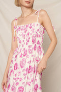 Coastal Kiss Seashell Midi Dress