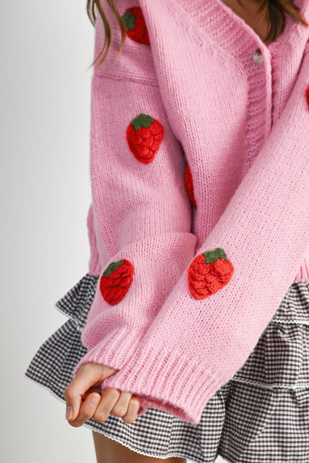 Strawberry Cardigan