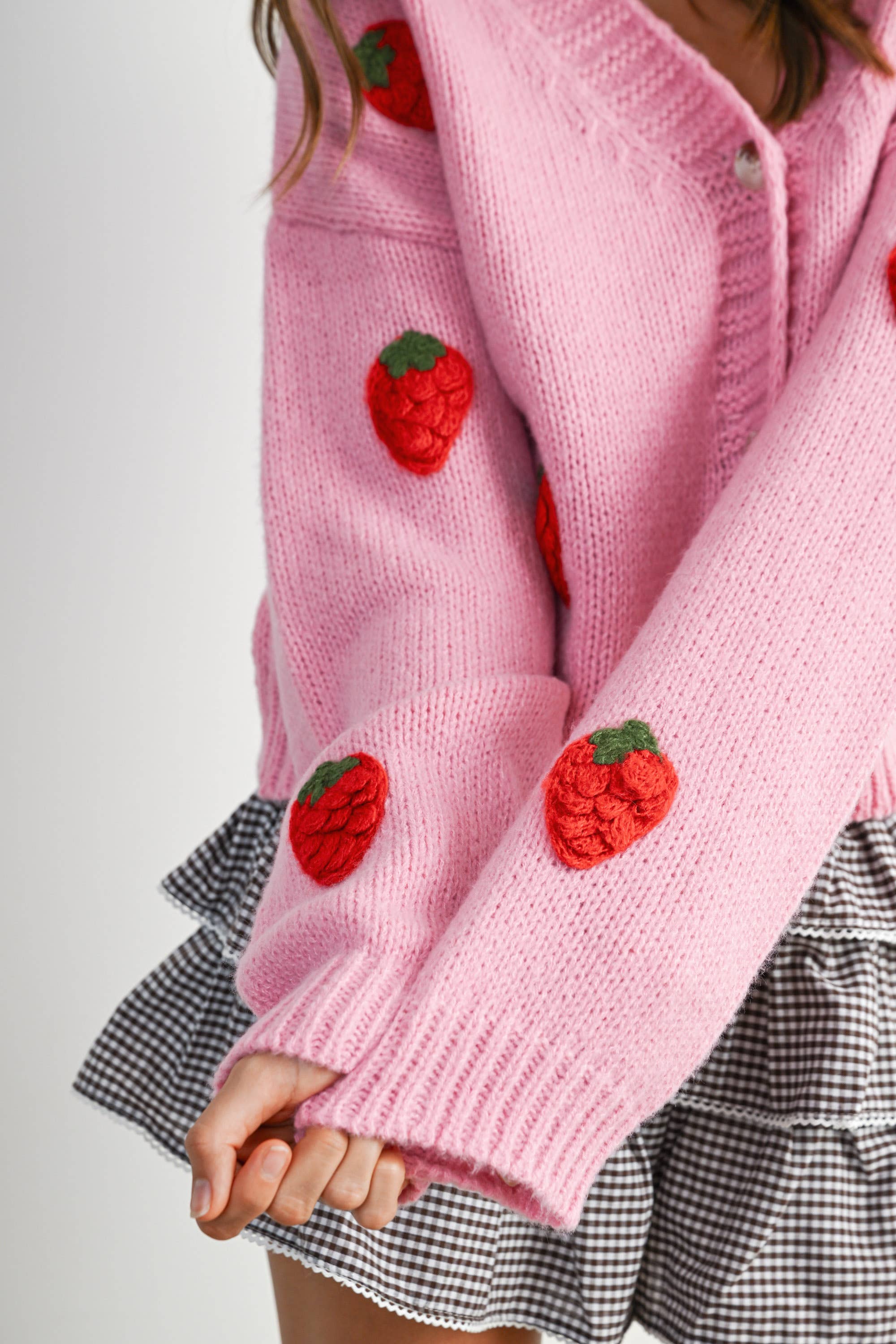 Strawberry Cardigan