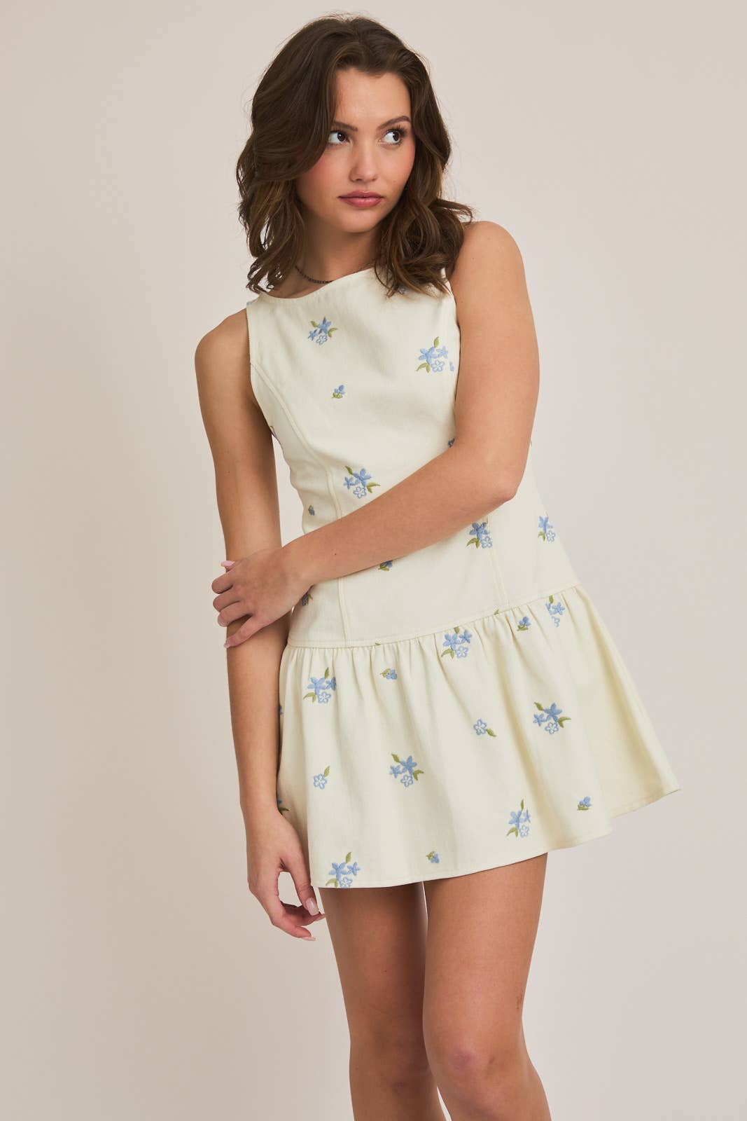Liana Embroidered Dress