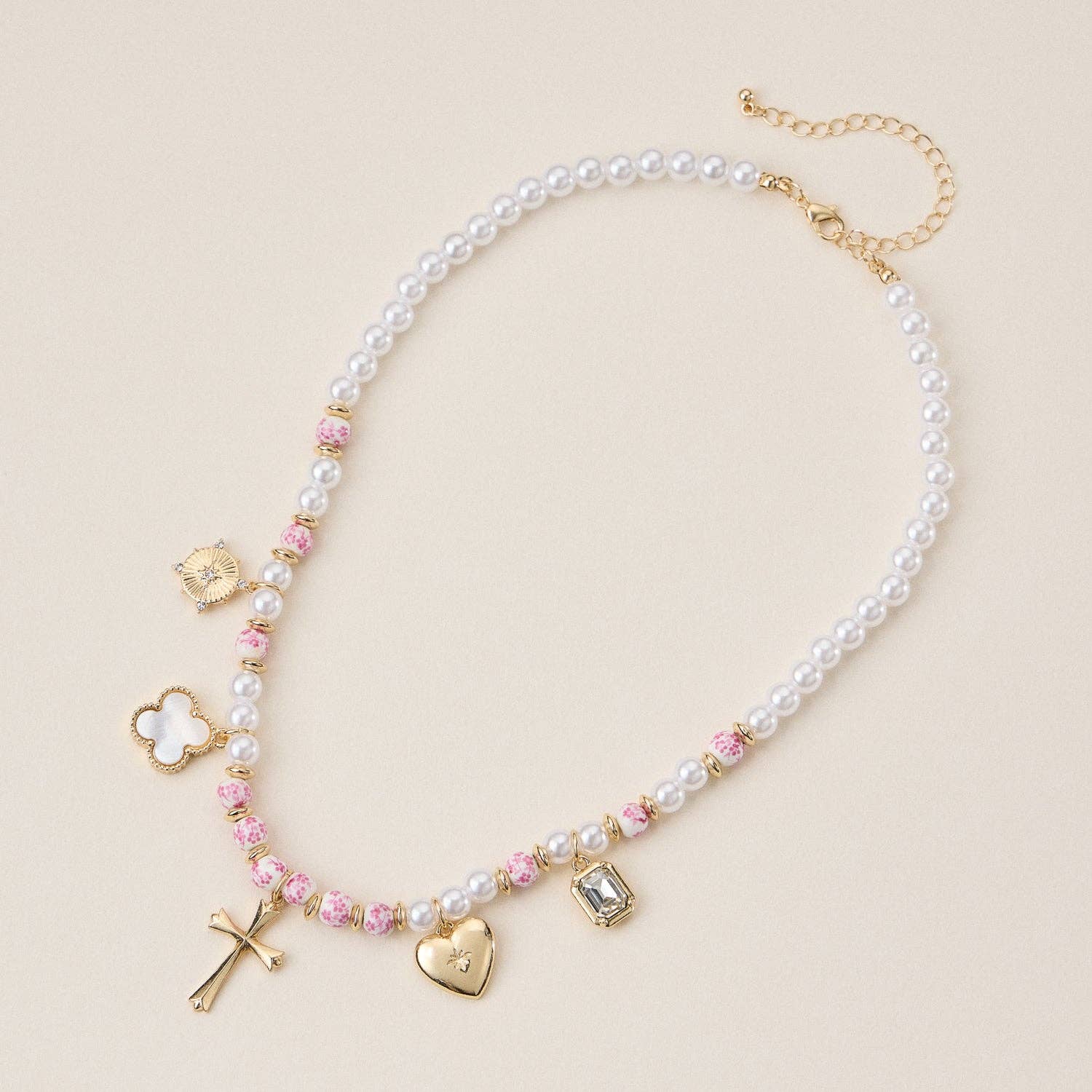 Faith & Love Pearl Necklace