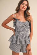 Lola Gingham Set